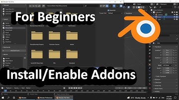 How to Install or Enable Addons in Blender 3