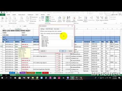 MẸO TẠO GHI CHÚ NỔI TRONG EXCEL