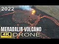 Meradalir Volcano, Iceland: See all the lava flows from drone! 4K. August 5, 2022.