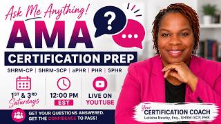 Ask Me Anything (AMA) Certification Prep