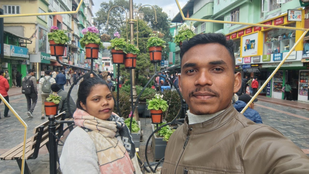 👌👌👌Sikkim ka🌹🌹 mg market🩷🩷🩷🩷🩷 butiful pleas 