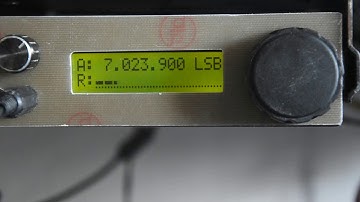 uBitx modified with CW wide and narrow option