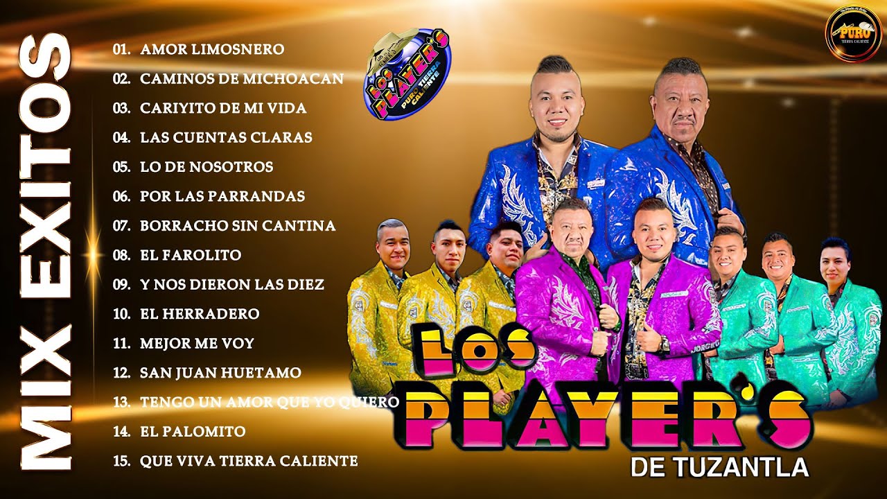 Los Players De Tuzantla Mix Grandes Éxitos 🍻 40 Éxitos De Colección 🎵