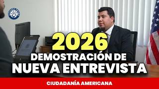 Nueva entrevista de ciudadanía americana 2026: ¿Estás preparad@?