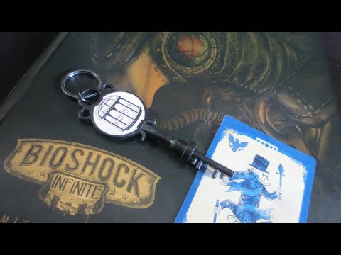 Bioshock Infinite Limited Edition Strategy Guide Unboxing Bird