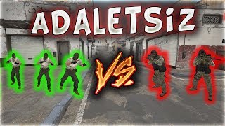 DÜNYANIN EN ADALETSİZ KAPIŞMASI EFSANE ! EKİP AĞLADI  (CS:GO)