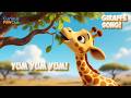 Giraffe Stretch Up High! 🦒 | Fun Kids Song | Nursery Rhymes for Children