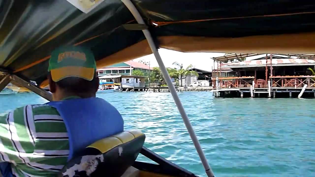 water-taxi-isla-colon-almirante-bocas-del-toro-panama-youtube