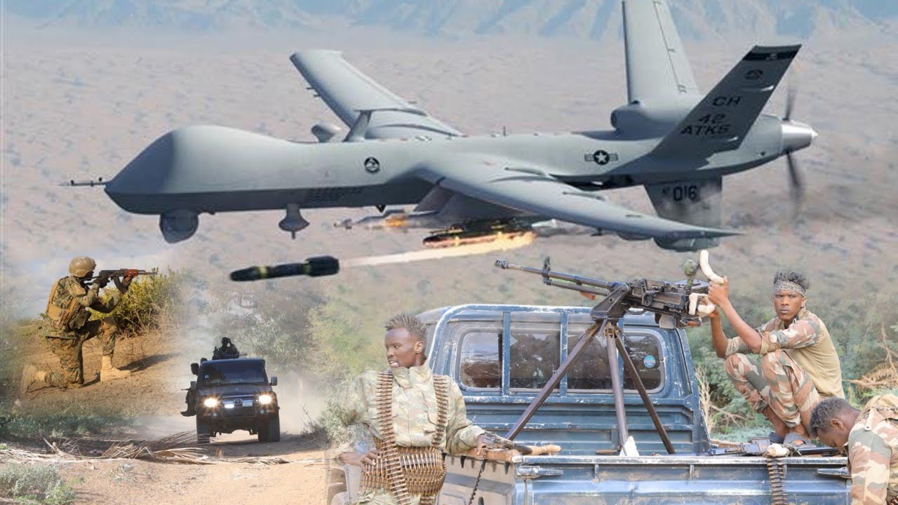 Mareeykanka oo Taaageero Cir iyo dhul Dagaalka AS U Balan qaaday Soomaaliya.