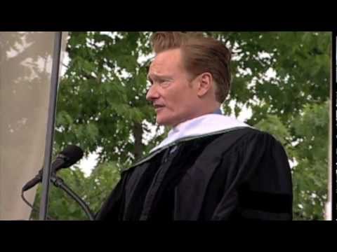 Conan O'Brien Delivers Dartmouth's Commencement Address