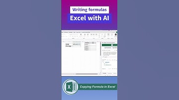 Writing formulas Excel with AI 🤫 #shots #tutorial #excel #ai #formula