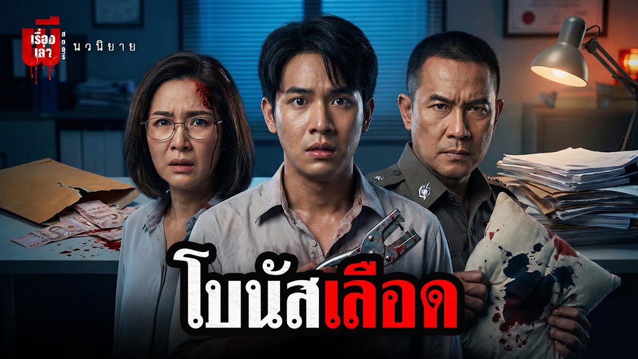 โบนัสเลือด (เรื่องเล่าผีสตอรี่) แบ่งเงินไม่ลงตัว กิ๊กหนุ่มแค้นสาวฝ่ายการเงิน ดับคาโต๊ะ