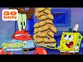 Spongebob  alle angestellten der krossen krabbe  spongebob schwammkopf