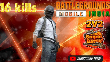 😱SNIPER MECHA WAR 2v2 🤯| BGMI WOW MODE | BGMI NEW UPDATE 