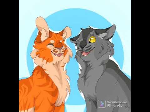 🌟 ☕😺Коты воители Огнегрив и Крутобок🐱 🌟☕ надеюсь шиперы одобрят ) - YouTube