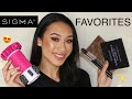 MY FAVORITE SIGMA BRUSHES + MAKEUP!