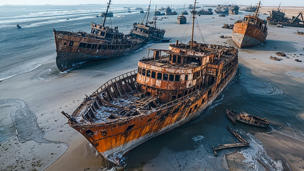 The Skeleton Coast’s 500 Shipwrecks and Deadly Waters – Why No One Comes Back!