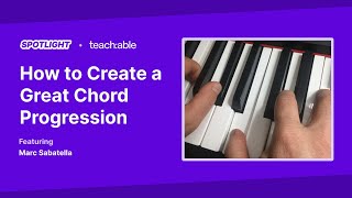 Live Workshop - How to Create a Great Chord Progression - Marc Sabatella
