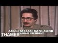 Iran | President Abulhassan Banisadr | Revolution at war | TV Eye | 1981