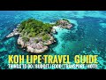 Koh lipe thailand travel guide   budget things to do food hotel transport