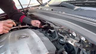 Changing Spark Plugs on 2013 Acura MDX (Back 3) Part 1