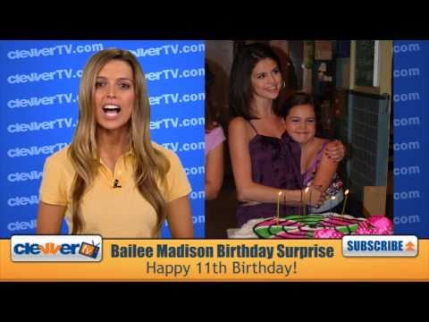Bailee Madison's 'Wizards of Waverly Place" Birthday Surprise