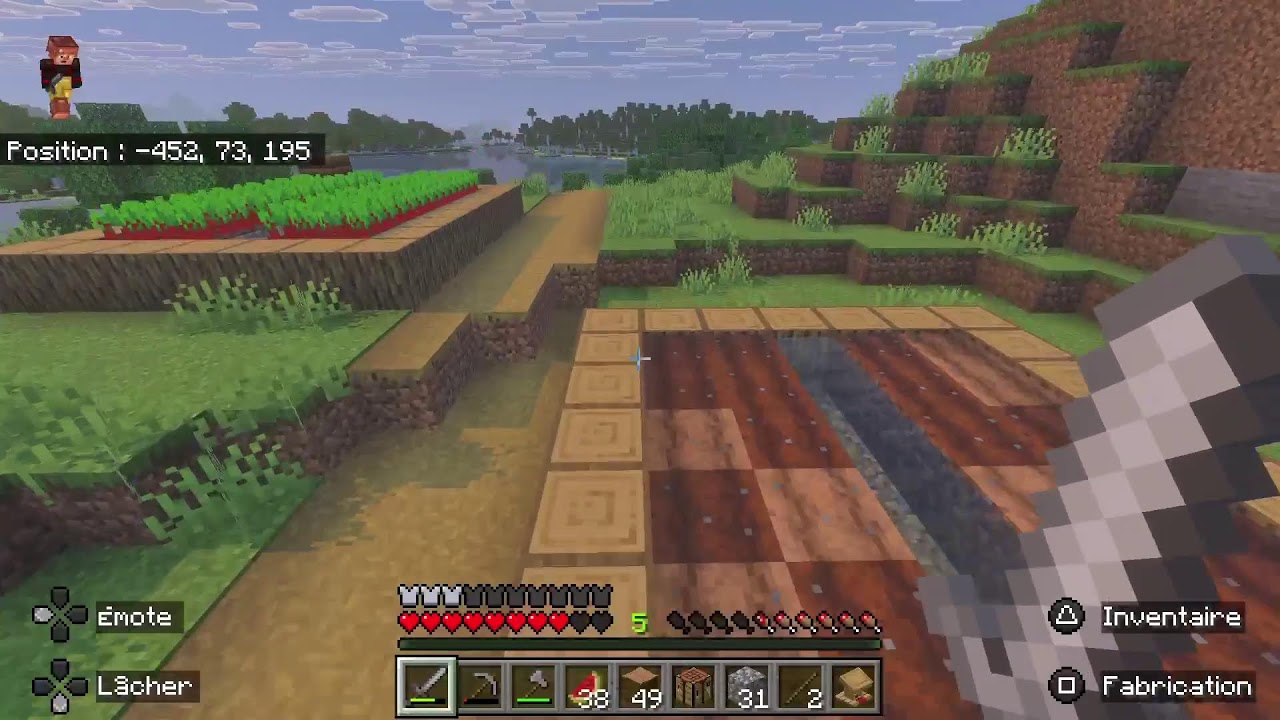 Minecraft avec 2 potes