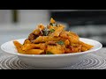 30 minute Spicy Shrimp Pasta Recipe
