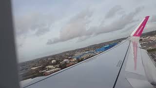 Wizzair Airbus A320Ceo London Luton Airport To Lithuania Palanga Airport