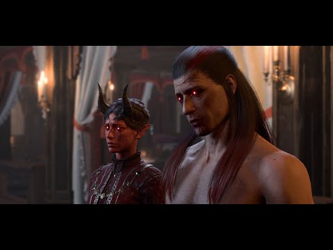 Видео: Baldur's Gate 3 | Астарион | Знакомство с семьей