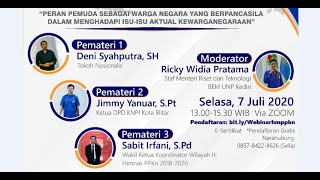 Kuliah Umum Kewarganegaraan Prodi PPKn UNP Kediri