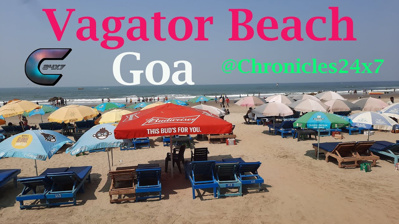Vagator Beach | Goa | Short Video | No Commentary | 