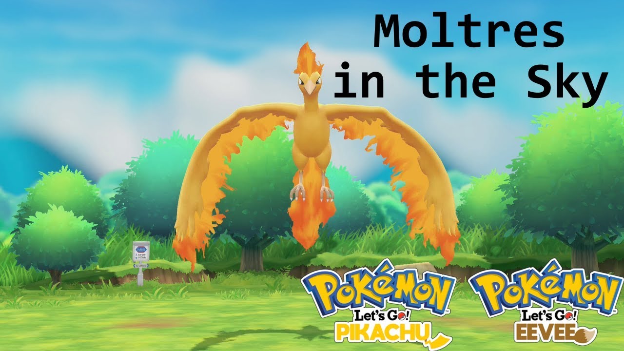 LIVE SHINY MOLTRES LEGENDARY HUNTING! Pokemon Let's GO Pikachu