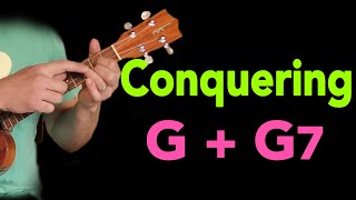 How to Play the G Chord on Ukulele -TRY THIS TRICK!