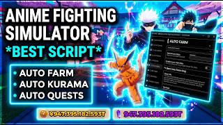 Anime Fighting Simulator Script WORKING — Fruit Notifier & Spawn Farm | Auto Kurama | Bosses 2026