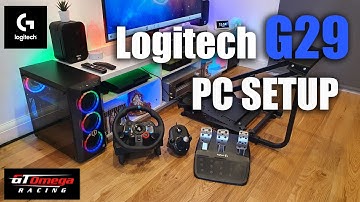 Hoe je het Logitech G29-racestuur op een pc installeert