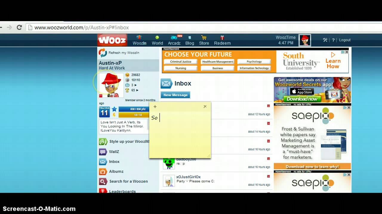 New Woozworld Feature .. WoozTube?