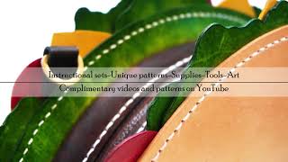 Leather Working Supplies, Tools, Patterns, & Custom Art by Tony Allen Bernier.