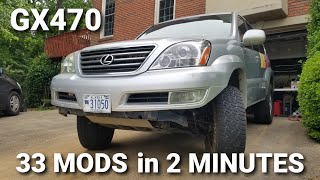 33 Mods in 2 Minutes: Overland, Offroad, and Camping Mods for the GX470