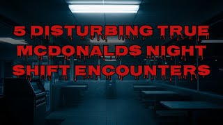5 DISTURBING TRUE MCDONALDS NIGHT SHIFT ENCOUNTERS