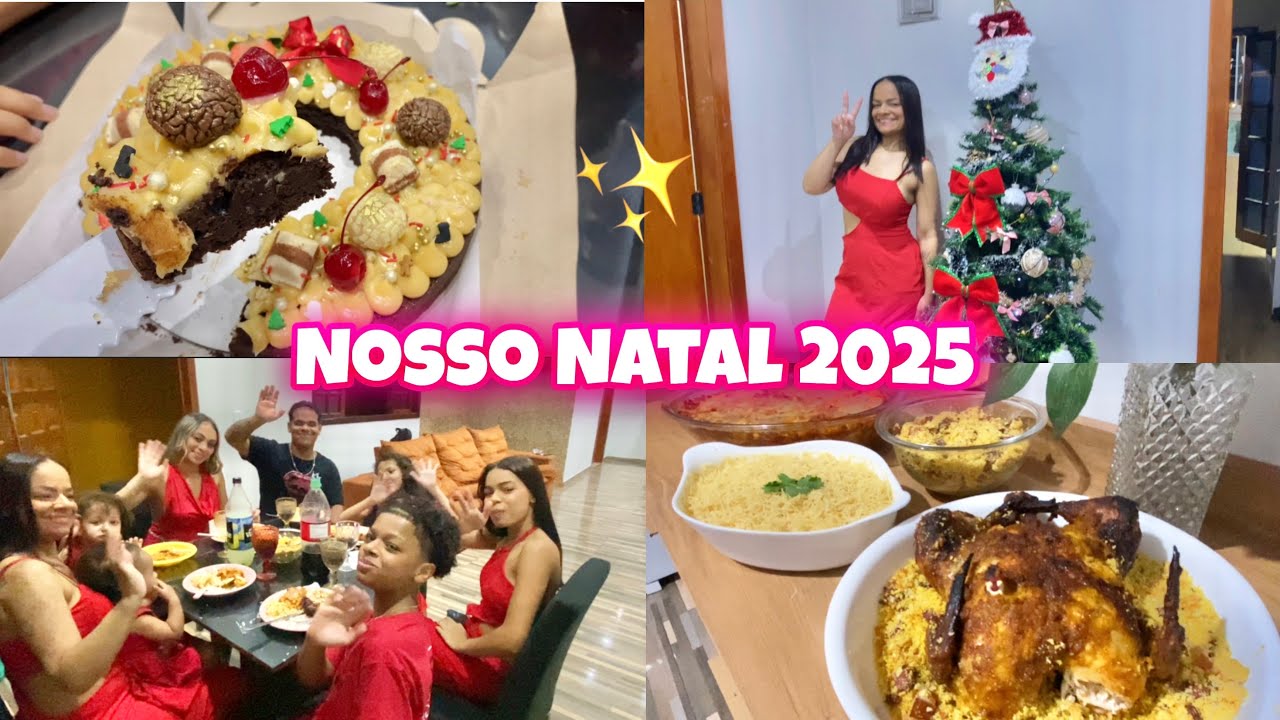 NOSSO NATAL - PREPARATIVOS PARA CEIA - TROCA DE PRESENTES - 