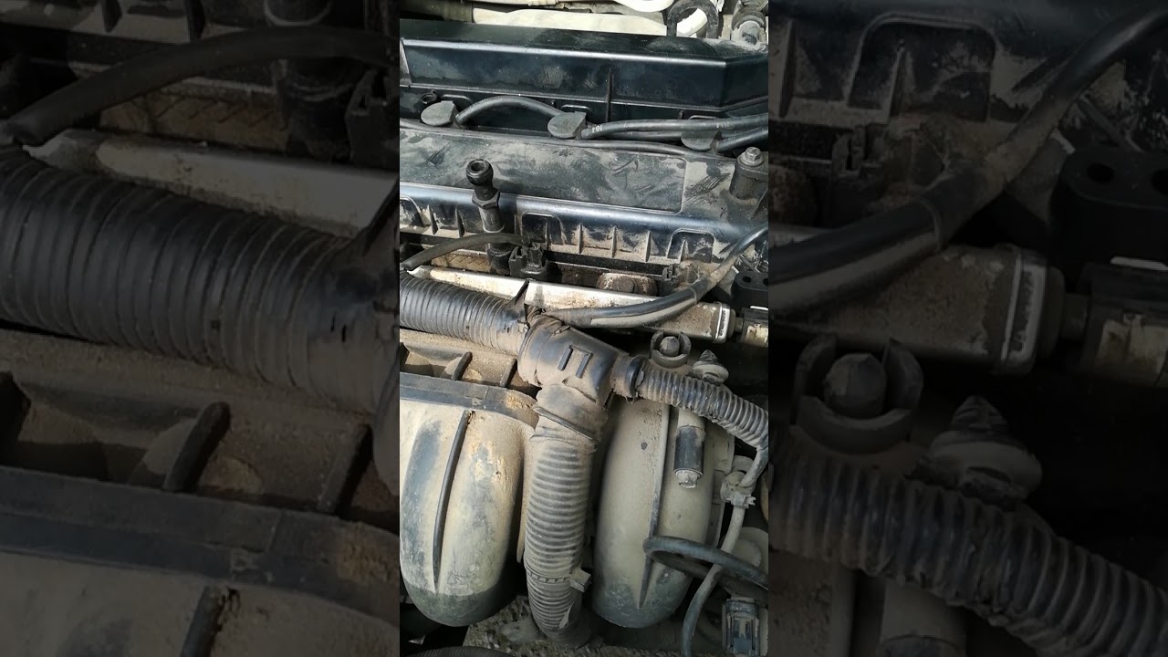 треск в двигателе Duratec HE 2.0 - YouTube