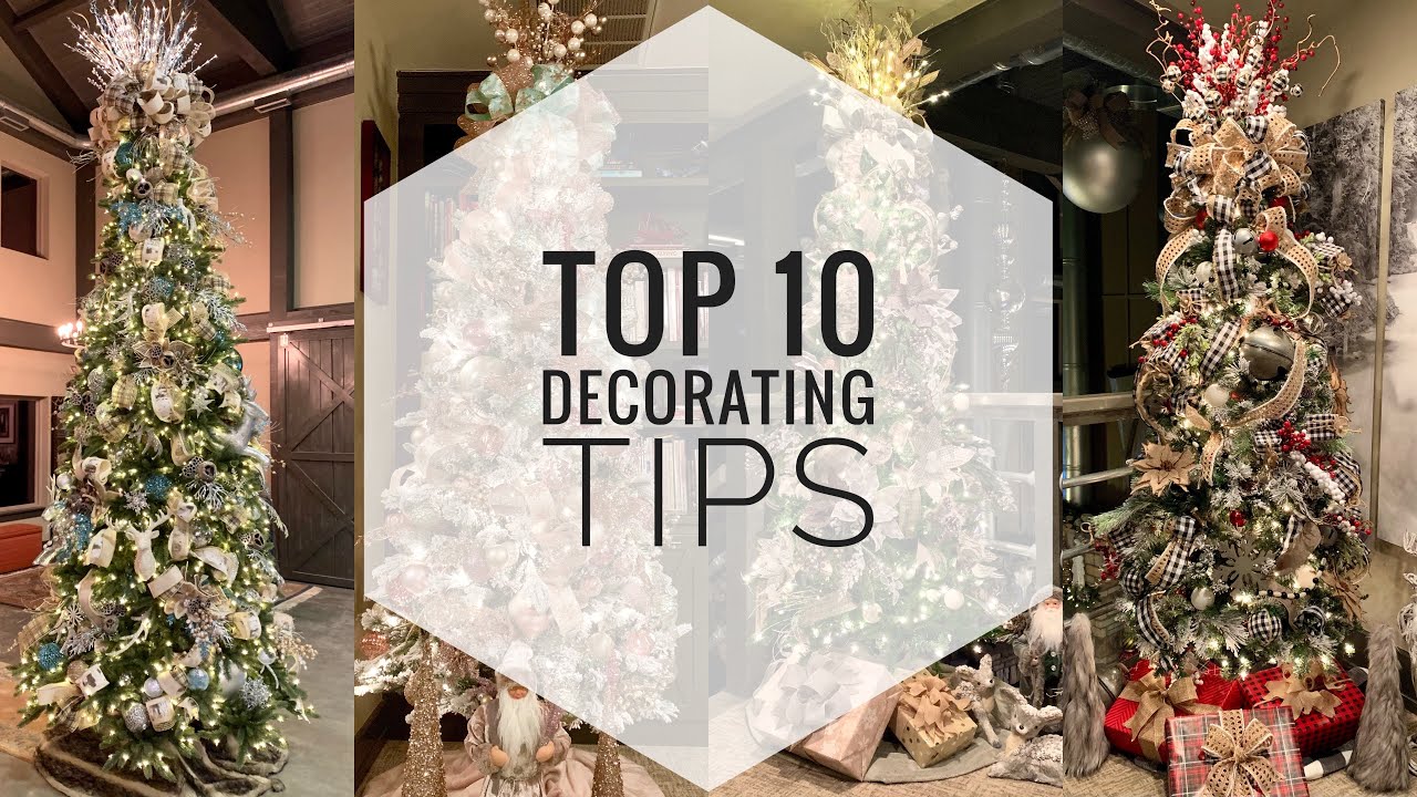 Top 10 Tips for Decorating a Designer Christmas Tree | My Ten BEST ...