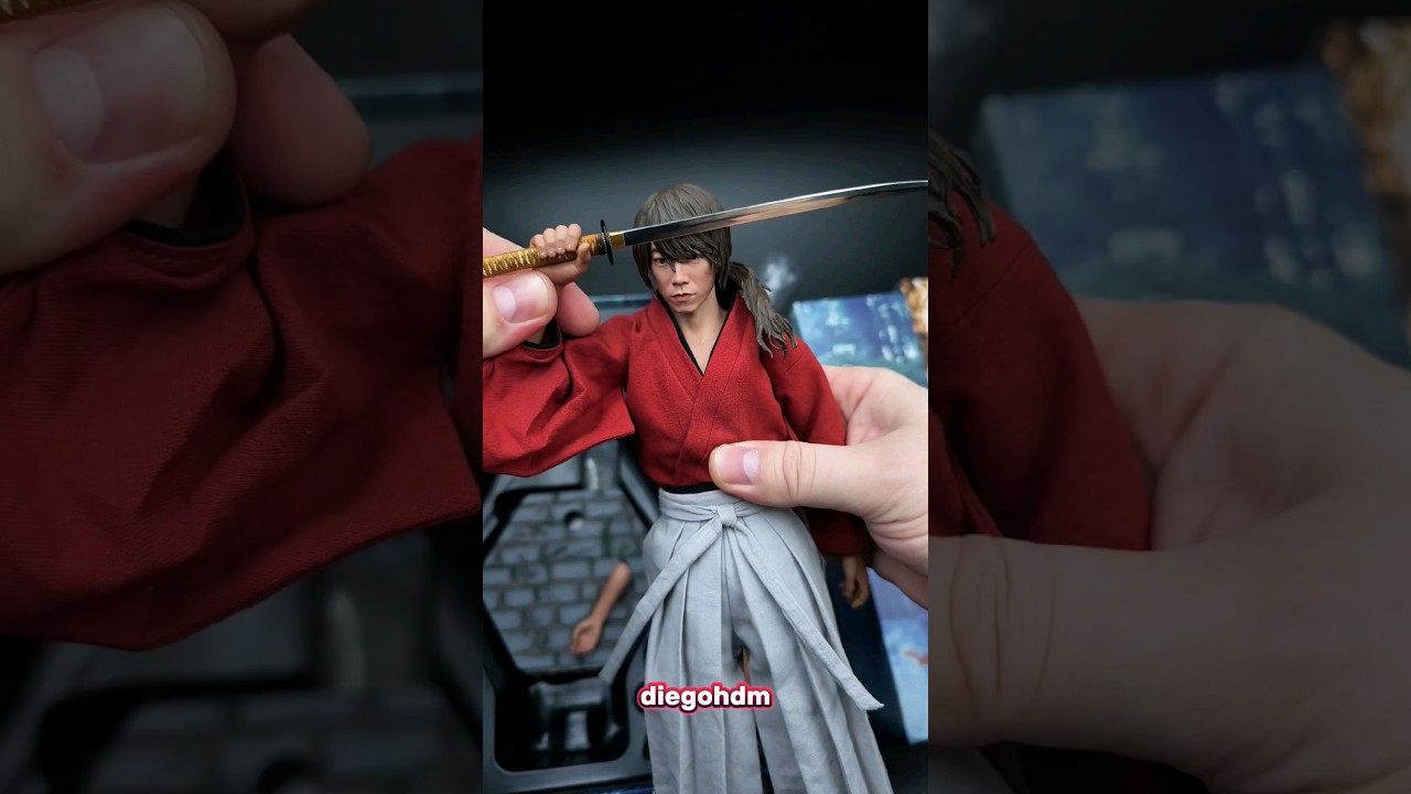SAMURAI X Kenshin 1/6 Soosootoys Unboxing rápido! #rurounikenshin