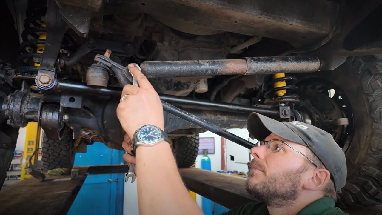 Defender HD Steering bar kit with drop arm conversion (sumo bars)