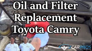 HOW TO CHANGE OIL AND FILTER IN 20 MINUTES! - Toyota Camry 2007-2011