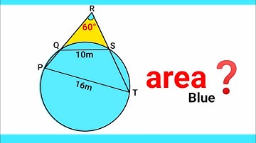 Can you find area of the Blue circle? | (Fun Geometry Problem) | #math #maths | #geometry