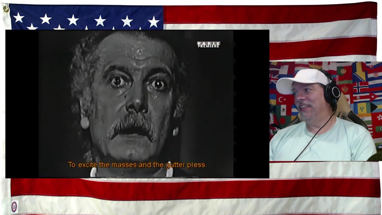 Georges Brassens - Trompettes de la renommée (english subtitles)  - REACTION