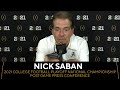 Nick Saban takes questions from the media following Alabama’s beat down of Ohio State| CBS Sports HQ