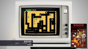 Digger - Windmill Software, 1983 - IBM/PC (4K)